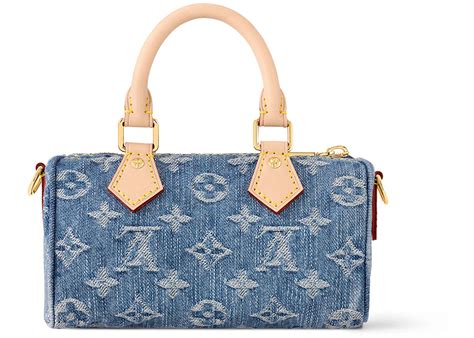 denim speedy lv|louis vuitton denim pleaty.